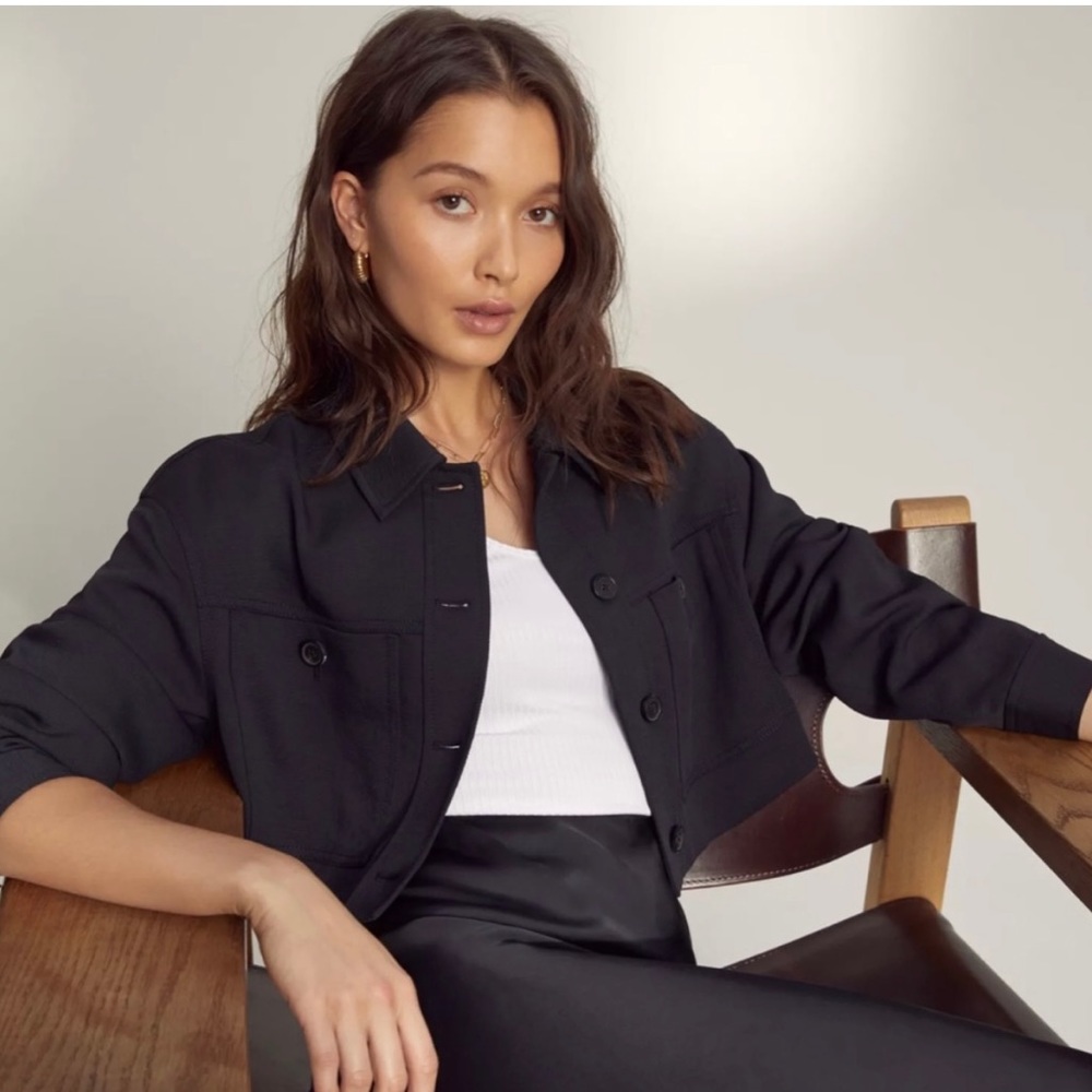 Wilfred Aritzia Little Cropped Jacket
